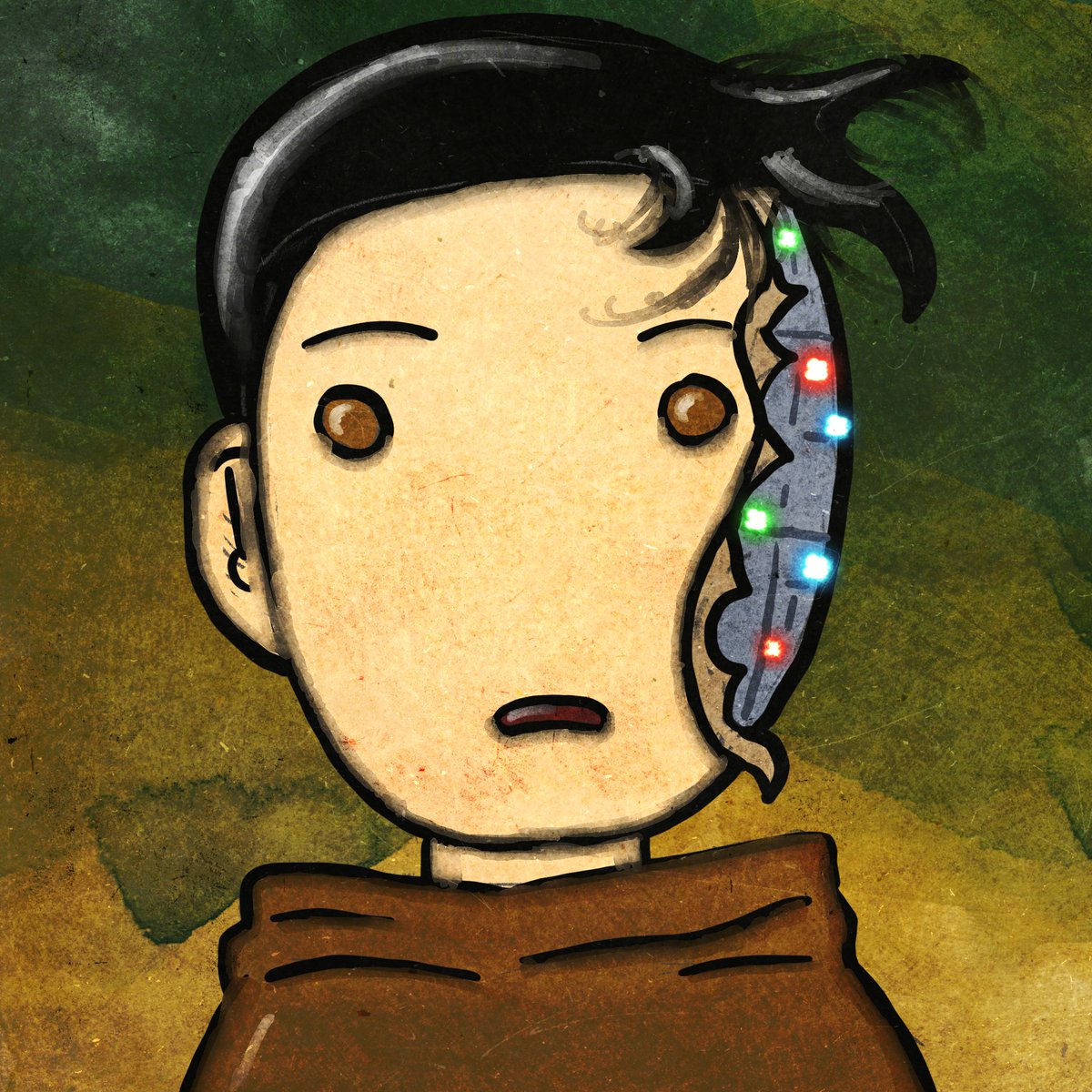 LeeDrawsStuff's tweet image. Li'l TNG 7x16 - Thine Own Self = "Jayden"

"What… what are you?!"
"I do not know."

#startrek #tng #startrektng #liltng