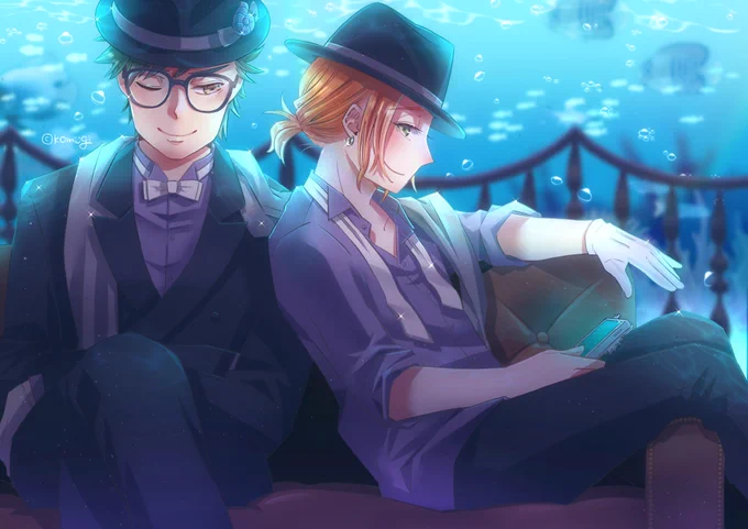 ♣️♦️転寮if
営業終了後のラウンジ🐚 