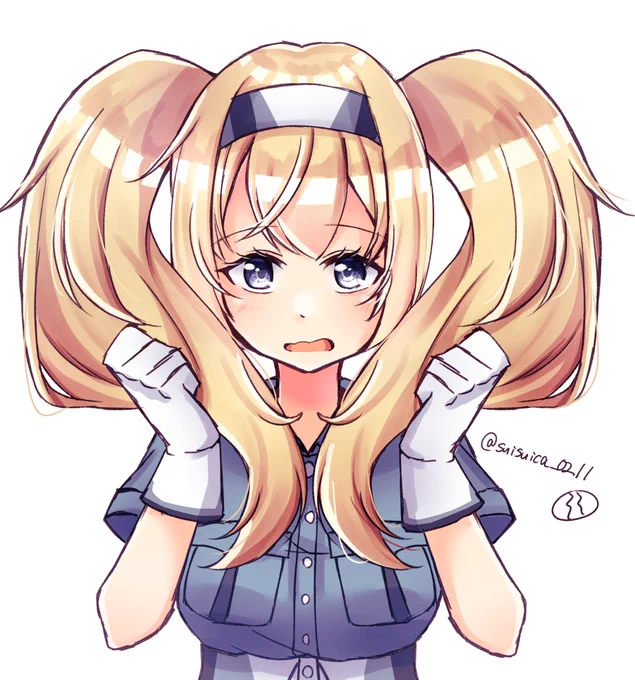 30分オーバー ベイちゃん
#艦これ版深夜の真剣お絵描き60分一本勝負  
#艦これ版真剣お絵描き60分一本勝負_20220213 