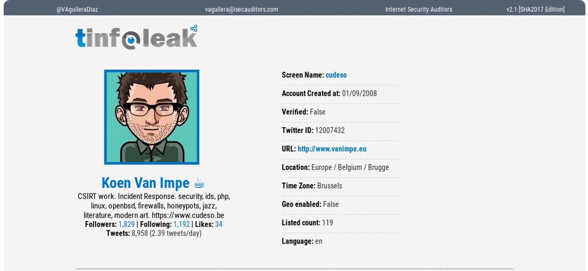 tinfoleak's tweet photo. Best 12 #opensource #socialmedia management tools for Business #OSINT #SOCMINT #tinfoleak

https://t.co/4kSbIeezDS https://t.co/tMIW0WjJDv