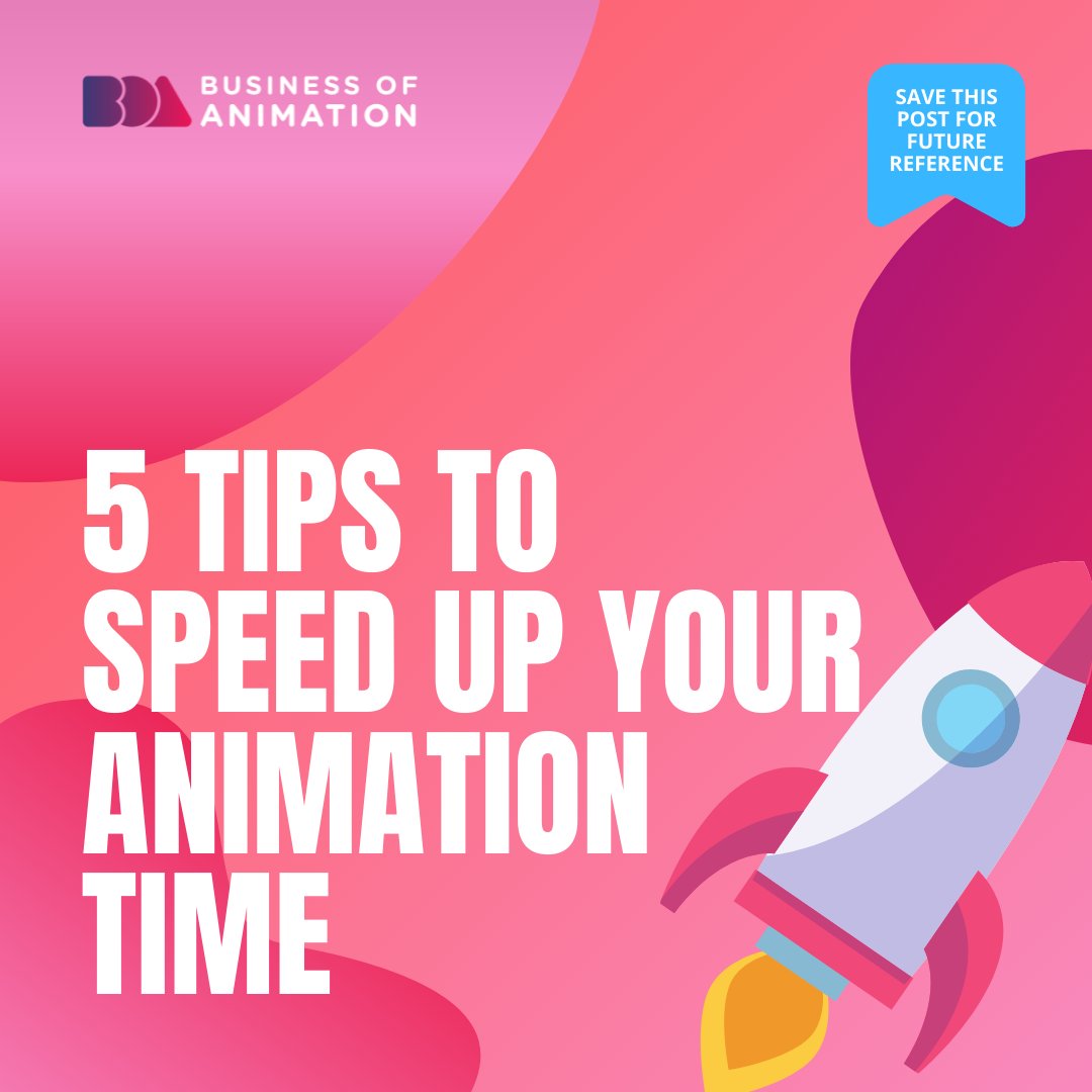 animationbiz's tweet image. Are you in a time crunch to meet a deadline? Do you need more time to work on your passion projects or more time to spend with family and friends? Here are some tips for you, as an animator, to speed up your animation time.

#AnimationTime #AnimationSpeed #AnimationSpeedtime