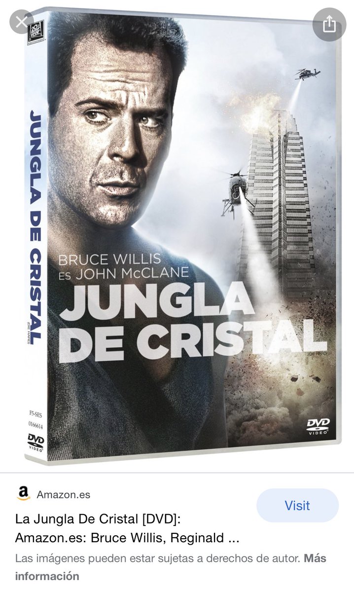 Die Hard en España fue traducido como Jungla de Cristal. Eso es todo el tweet.