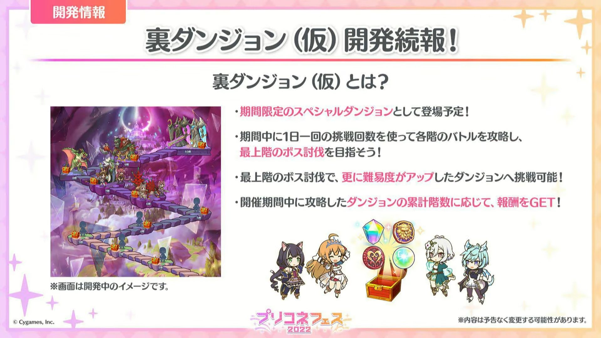 プリコネr攻略 Gamewith 裏ダンジョン 期間限定コンテンツ アリーナのような5vs5 ルナの塔の雑魚 ボス クラバトの単騎ボス ダンジョンの高難易度ボス が混ざったようなコンテンツになるとのこと T Co Rb0tk8ck プリコネr プリコネフェス