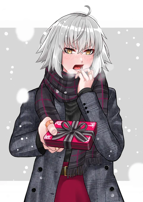 たかが10QPで売ってたチョコだけど、世界に二つとない貴重品だから。
#FGO #ジャンヌ・オルタ 