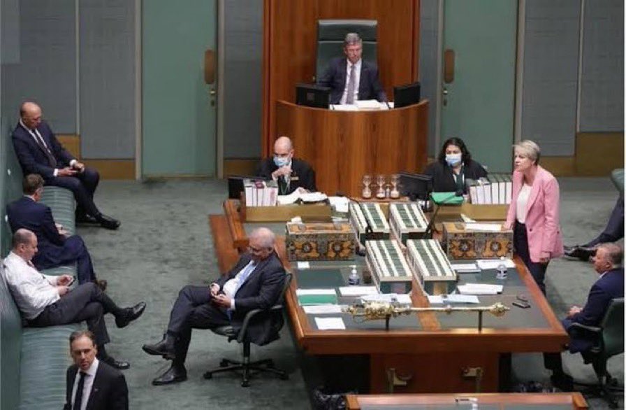 SusanAinge67's tweet photo. Were you “a little disappointed” with @ScottMorrisonMP behaviour as well, Jenny?   #hypocrits https://t.co/6aetvAHaFl