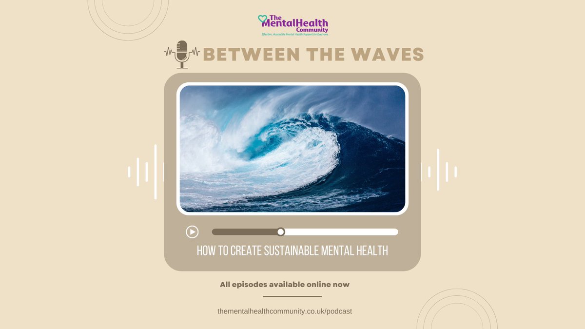 TheMH_Community's tweet photo. Have you listened to our 'Between The Waves' podcast episodes yet? 🎙
It's all about how to create sustainable mental health and help you find a little bit of space between your waves - our way of building a community to help people feel less alone https://t.co/34SB3eaZKy
🌊❤️ https://t.co/mSxSjaQD0k