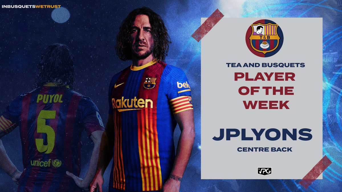 Big weeks for these two players , 8 man of the match votes each well done lads 🫖🍪🔥🤝