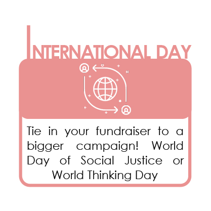 I is for International Day! 

Tie in your fundraiser to a bigger campaign! World Day of Social Justice (20th Feb) or World Thinking Day (22nd)!

Donate/start your #favelafebruary fundraising page at justgiving.com/thefavelafound…

#volunteer #donate #fundraise #charity #brazil #favelas