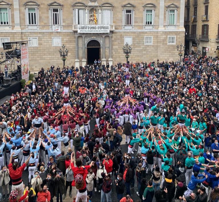 Albert_Batlle_B's tweet photo. Jornada Castellera de Santa Eulàlia. Recuperant poc a poc el pols festiu de la ciutat de #Barcelona. Tots en tenim ganes! @bcn_ajuntament https://t.co/OUQKJNapMO