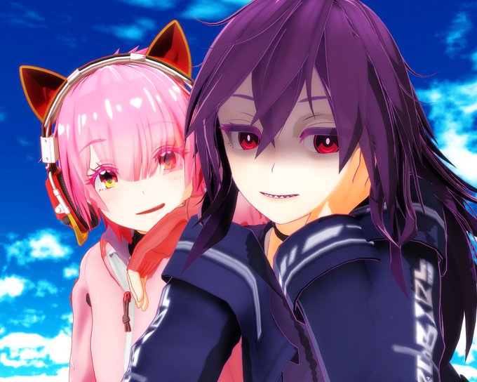 新キャラの苺香妹ちゃん、自分の脳内では根暗少女ちゃんと仲良しな感じなんだなあ☺️
あと、ヴィンディケアさんお着がえした結果、キャバ嬢ぽくなったので、こちらはスタッフのボサ髪さんと仲良し😊 