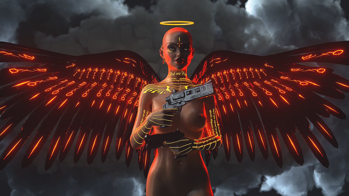 nenado666's tweet photo. Omg 😱 
Meta Saint “Azura” for sale on @withFND 

Azura first from Meta Saints and she get status Phoenix , today she start her way on Metaverse, than she was burn and get life few mins later. 
🤯🤯

#NFTCommunity #NFTs #NFT #Metaverse 

https://t.co/xkzwc21Y2r https://t.co/ZLMM2deLCv