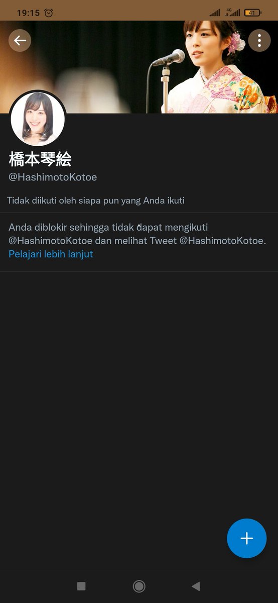 denisderris's tweet photo. @HashimotoKotoe 
Kenapa saya diblokir? 
Saya tidak berbuat salah atau mengejek anda https://t.co/7qkouuVHk3