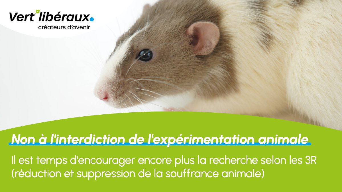 Nous nous réjouissons du rejet de l'initiative sur l'interdiction de l'expérimentation animale. Misons sur les incitations pour la recherche sur les #3R, comme le propose notre conseillère nationale <a href="/KatjaChrist/">Katja Christ</a>. #CHvote  👉parlament.ch/fr/ratsbetrieb…