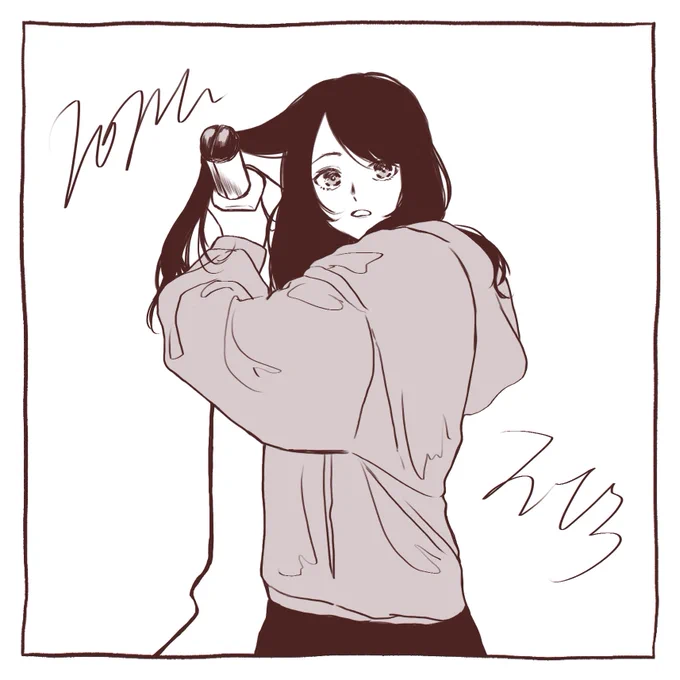 2022.2.13
コテ巻いてるうちに、構えが独特な剣士のポーズになるのな〜〜〜んでだ

#楓の日和 