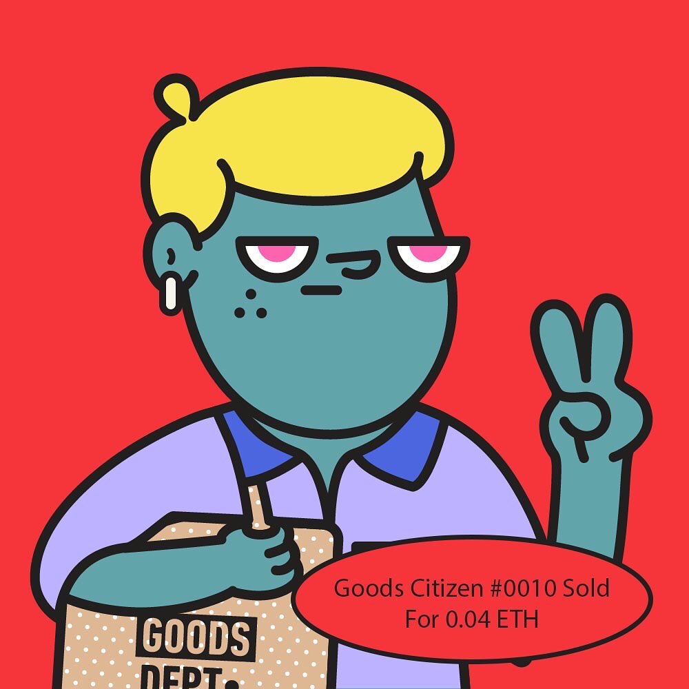 GoodsSociety's tweet photo. There are many benefits on owning one of our Goods Citizens, one of them being free Coffee for the rest of the year! Mint now at https://t.co/RyUELN1Ema and enjoy the many benefits that comes with it!

#TheGoodsSociety #TheGoodsDept #NFT #NFTCommunity #openseanfts https://t.co/s4M8HGWiyp