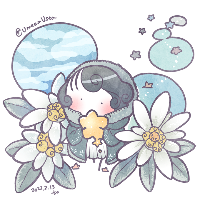 誕生花のtwitterイラスト検索結果