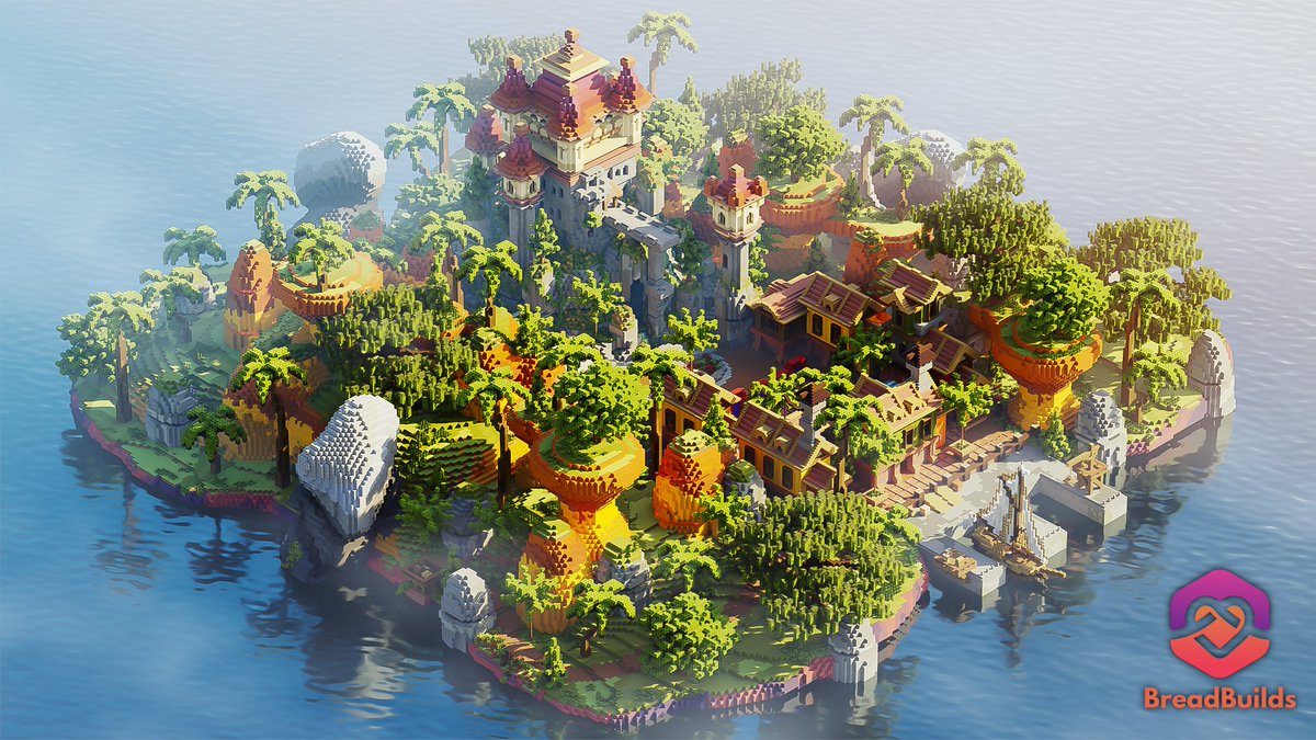 🌴 Successful application build: Oasis Island - Check out this pretty village covered by palm trees

Creator: <a href="/CouSampus/">SouCampus🇺🇦</a>
Render: <a href="/iAleM_/">AleM</a> 
~~~~~~
#Minecraft #minecraft建築コミュ #Minecraft軍事部 #Minecraftbuilds #MinecraftServer