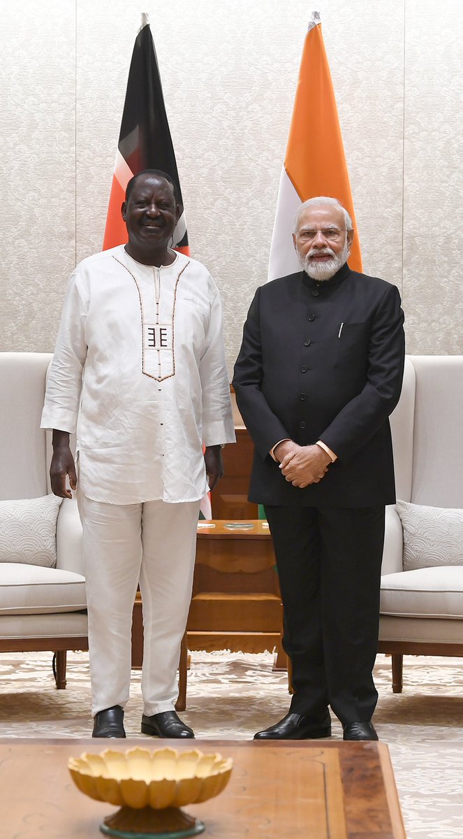 Raila Odinga holds talks with India's PM Narendra Modi 

#RegisterForFree bit.ly/3HPfFMq