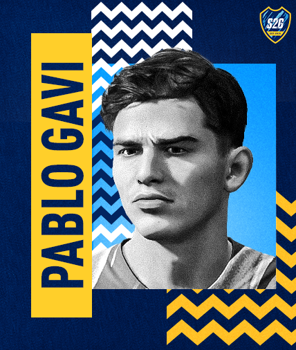 S2GFC's tweet photo. LOAN SIGNING 🚨 𝙋𝙖𝙗𝙡𝙤 𝙂𝙖𝙫𝙞 🇪🇸 joins S2G CF! The future 🌟 

🔵🟡 https://t.co/66dydoPouv
