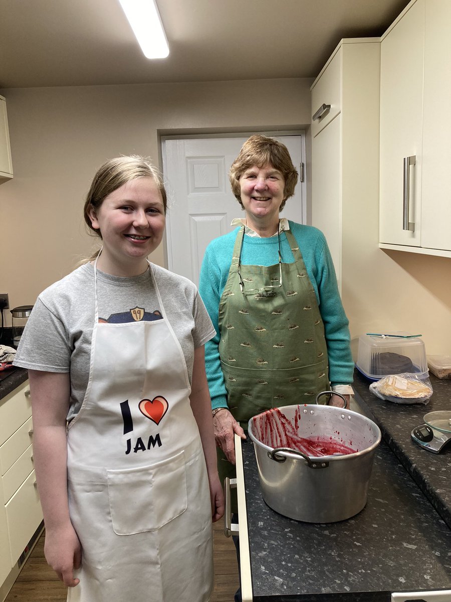 Weekend at Nanny &amp; Grandpa’s house means jam making - nothing like a bit of homemade jam and some precious memories made. Spot the difference - 2016 and 2022?