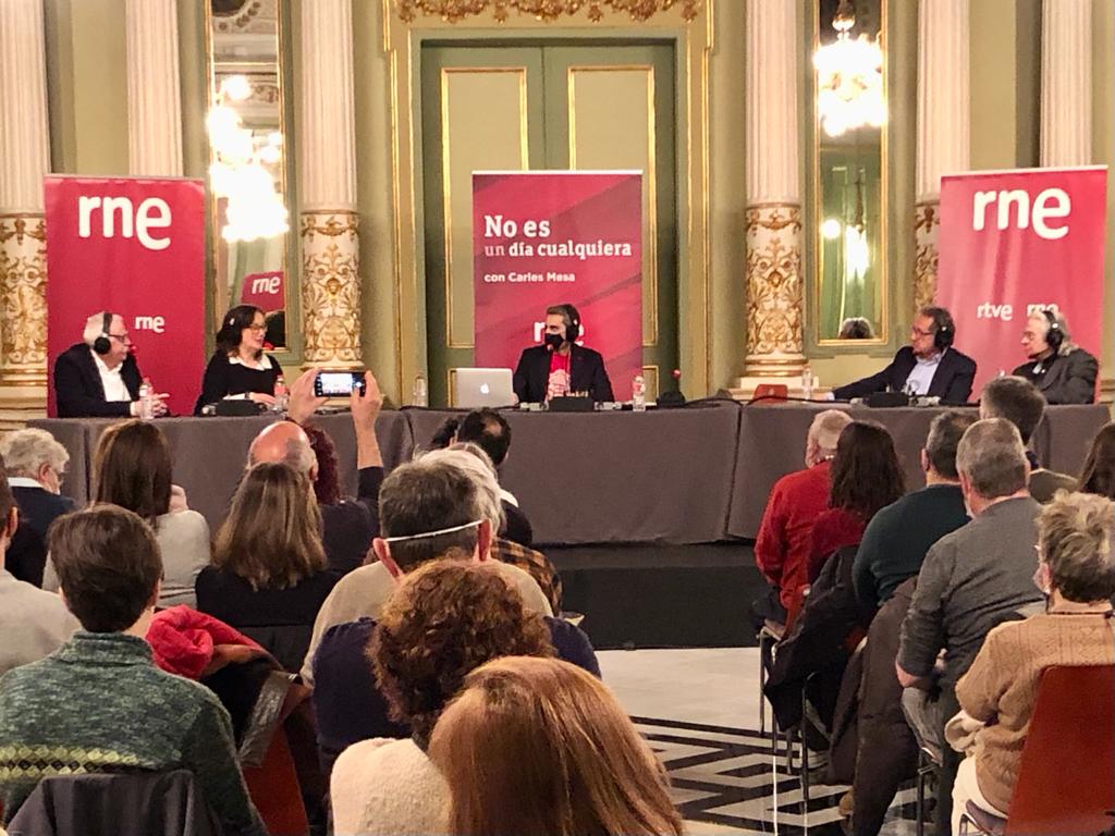 Celebrado el Día Mundial de la Radio desde el Liceo de Barcelona.