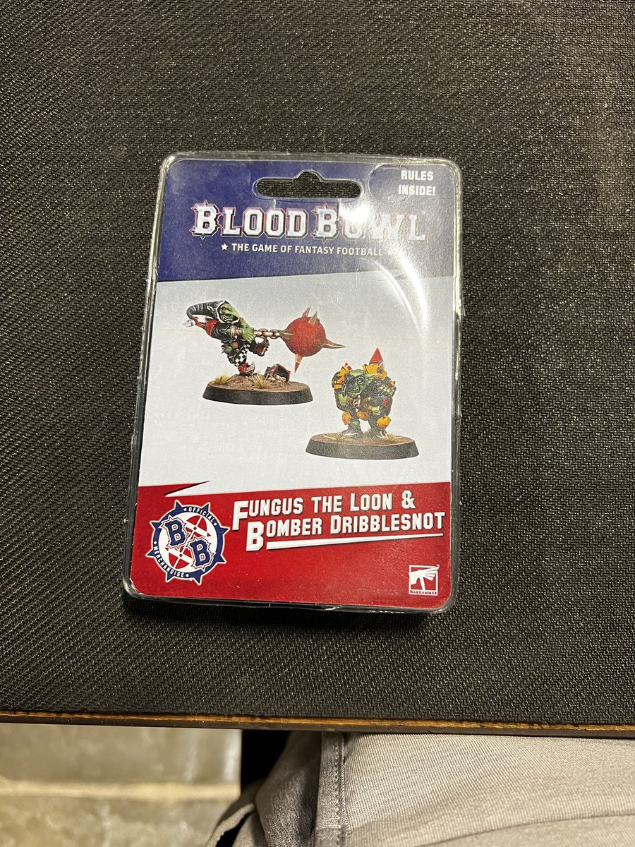 Able to purchase these 2 at bugmans belter :) both stars in one box for £23. #bloodbowl