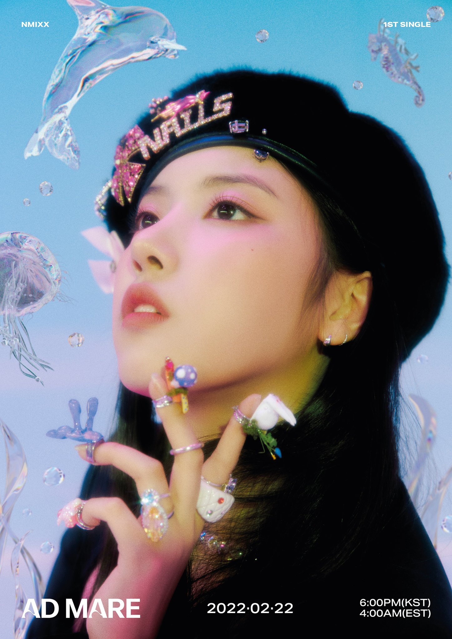 NMIXX AD MARE ジウ 公式ショップ特典 １４枚セット NMIXX - AD MARE 1st シングル