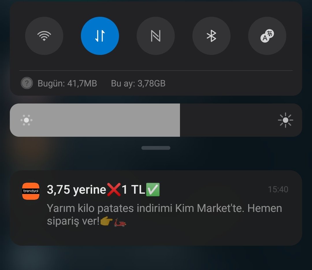 Neden yarım kilo?

Vay be ulan patatesi bile ucuz göstermek için yarım kilo ifadesi kullanıldı ya.
<a href="/Trendyol/">Trendyol</a>