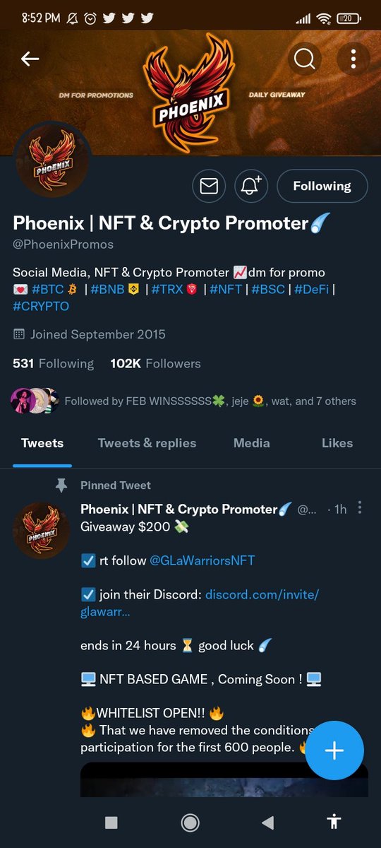 Milktae06's tweet photo. @gemhostofficial @PhoenixPromos Done https://t.co/ypnbt1wLqQ
