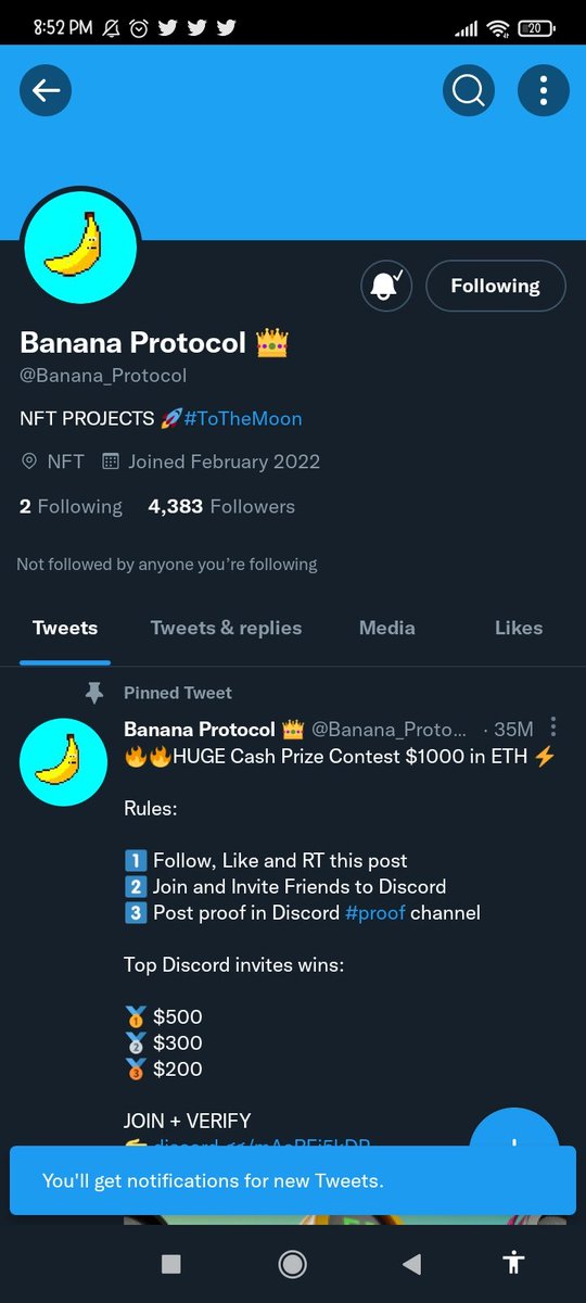 Milktae06's tweet photo. @gemhostofficial @Banana_Protocol Done https://t.co/cfeDfr47wa