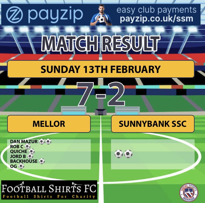 MellorOldBoysFC's tweet photo. Big result this morning, all 16 players excellent @Danielmazur123 pick of the bunch, well played to @ScSunnybank missing talisman @danwade9 ⚽️ https://t.co/I03FMTnQTy