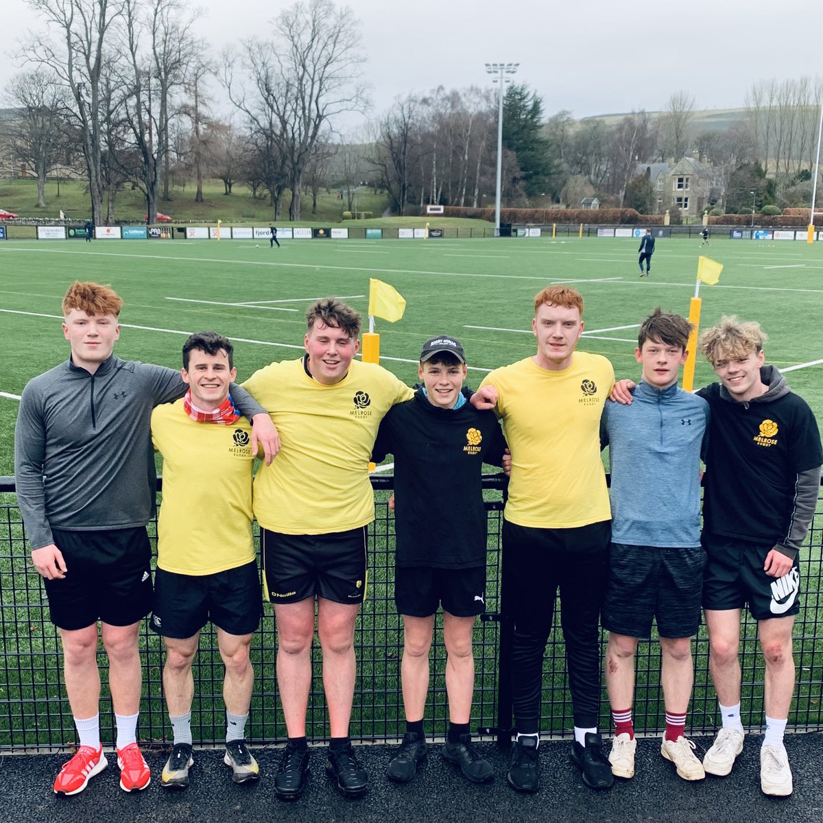 coach_dougc's tweet photo. A final run around the town for the @MelroseRugby Wasps yesterday to mark the end of Doddie Aid 2022…

Hats off to the lads as they’ve smashed their @MNDoddie5 donations target and had a great laugh along the way 🖤💛

https://t.co/DDdiuhc9mh https://t.co/2DGcZIN6CZ