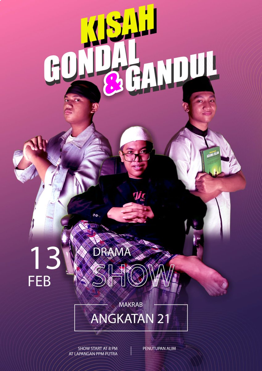 ppm_ska's tweet photo. Agenda malam ini:
Dipersembahkan oleh RJ Angk. 2021!. ✨💐

Live Streaming: https://t.co/euElDmx2X8

#ppmrjska #erjeska https://t.co/Ekliq93Qvj