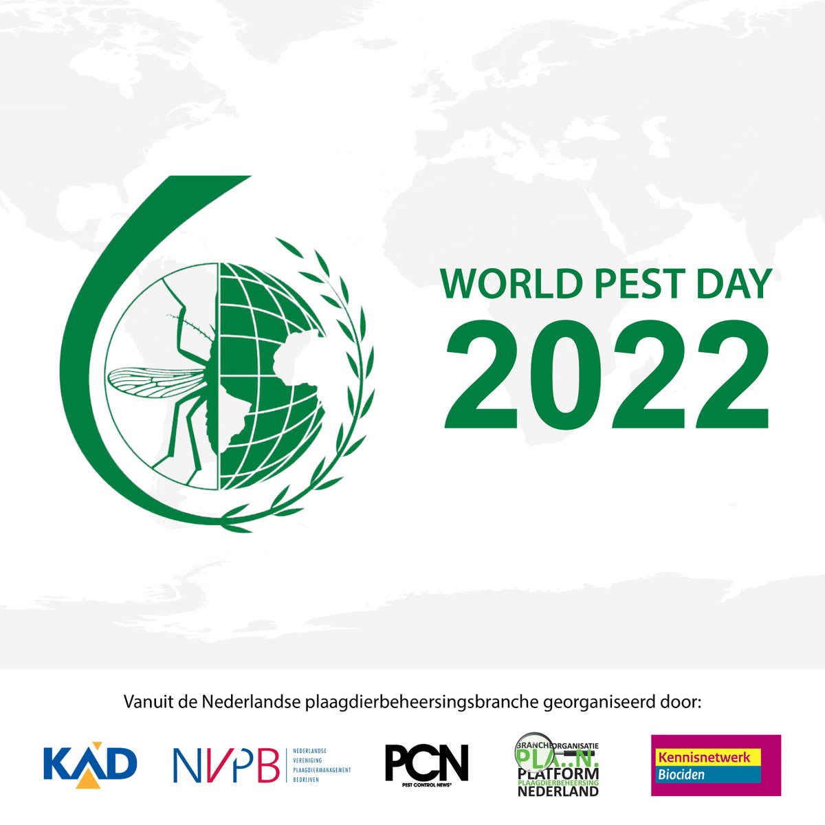 SAVE THE DATE! Op woensdag 1 juni 2022 vindt een evenement plaats in het teken van knaagdierbeheersing en Integrated Pest Management. De organisatie is in handen van KAD, NVPB, PLA..N., PCN en het Kennisnetwerk Biociden. Meer info volgt binnenkort!🧐📬#WorldPestDay #PestControl