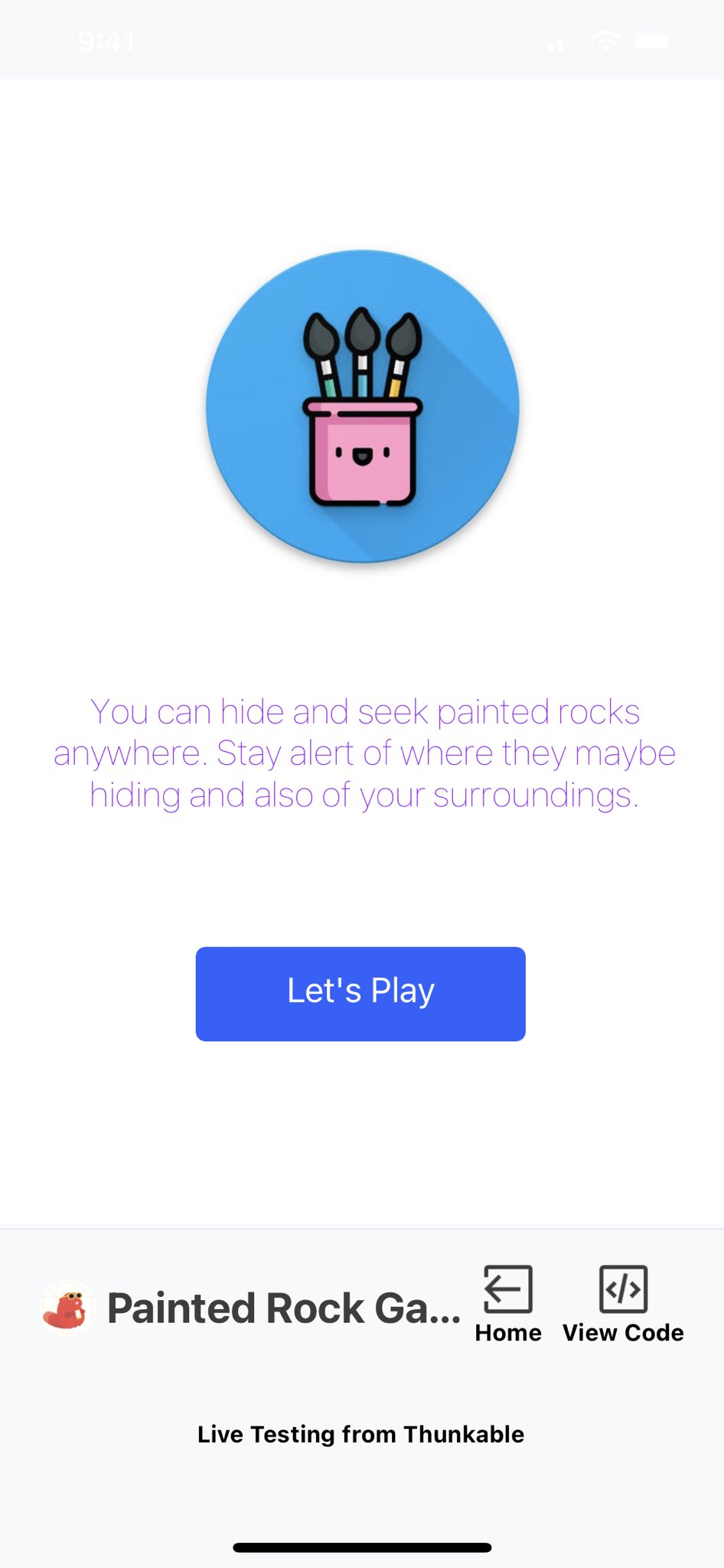 The Painted Rock Game (paintedrockgame) / Twitter