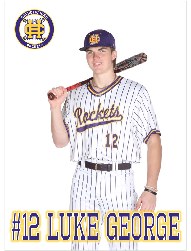 Rockets_BSB's tweet photo. 3 days until Opening Day 2022.  Today we highlight #12 Luke George.  #CITS @rocketalumni @BPCC_BASEBALL https://t.co/nSkV6jJVsh