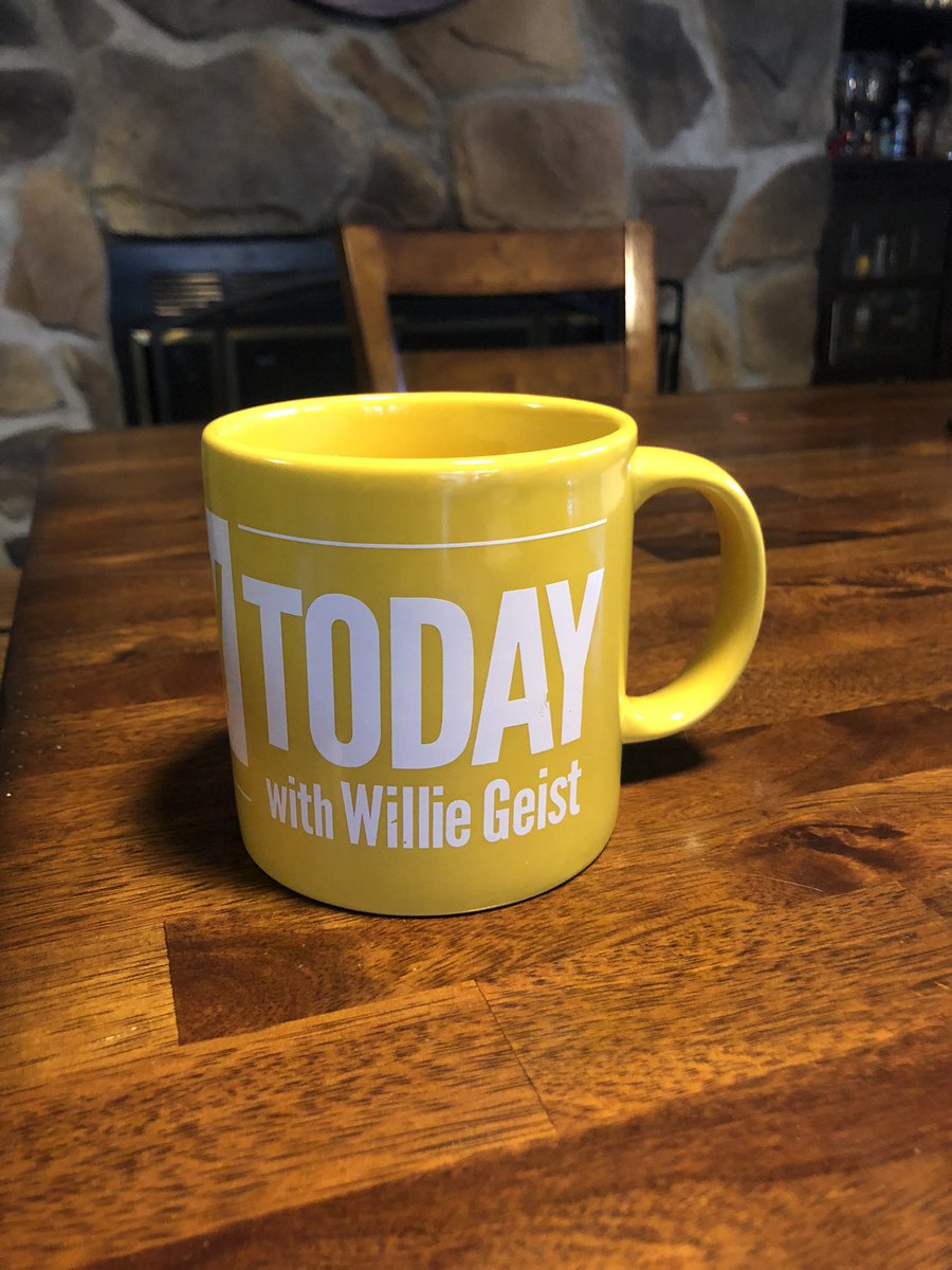 I love watching the #olympics but my mug is lonely without you <a href="/WillieGeist/">Willie Geist</a>. Missing #SundayTODAY