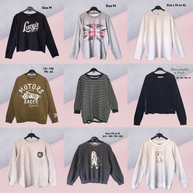 Saya menjual THRIFT SWEATER / SWEA... seharga Rp27.500. Dapatkan di Shopee sekarang! shopee.co.id/tokonyacappan/… #ShopeeID