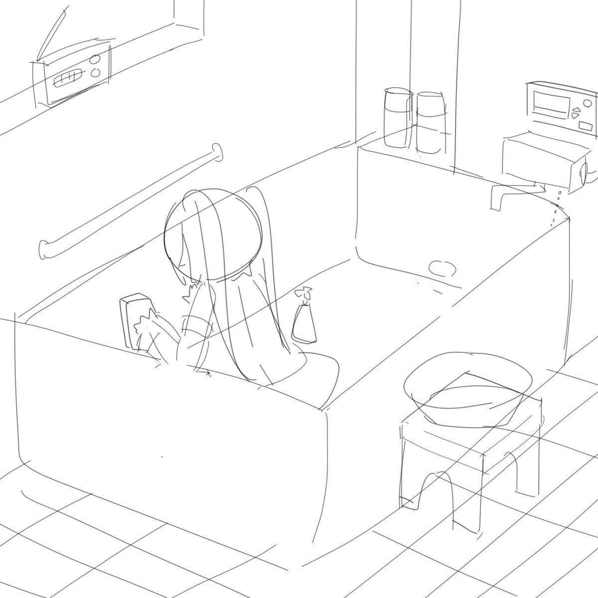 描くぞ〜☺️ 