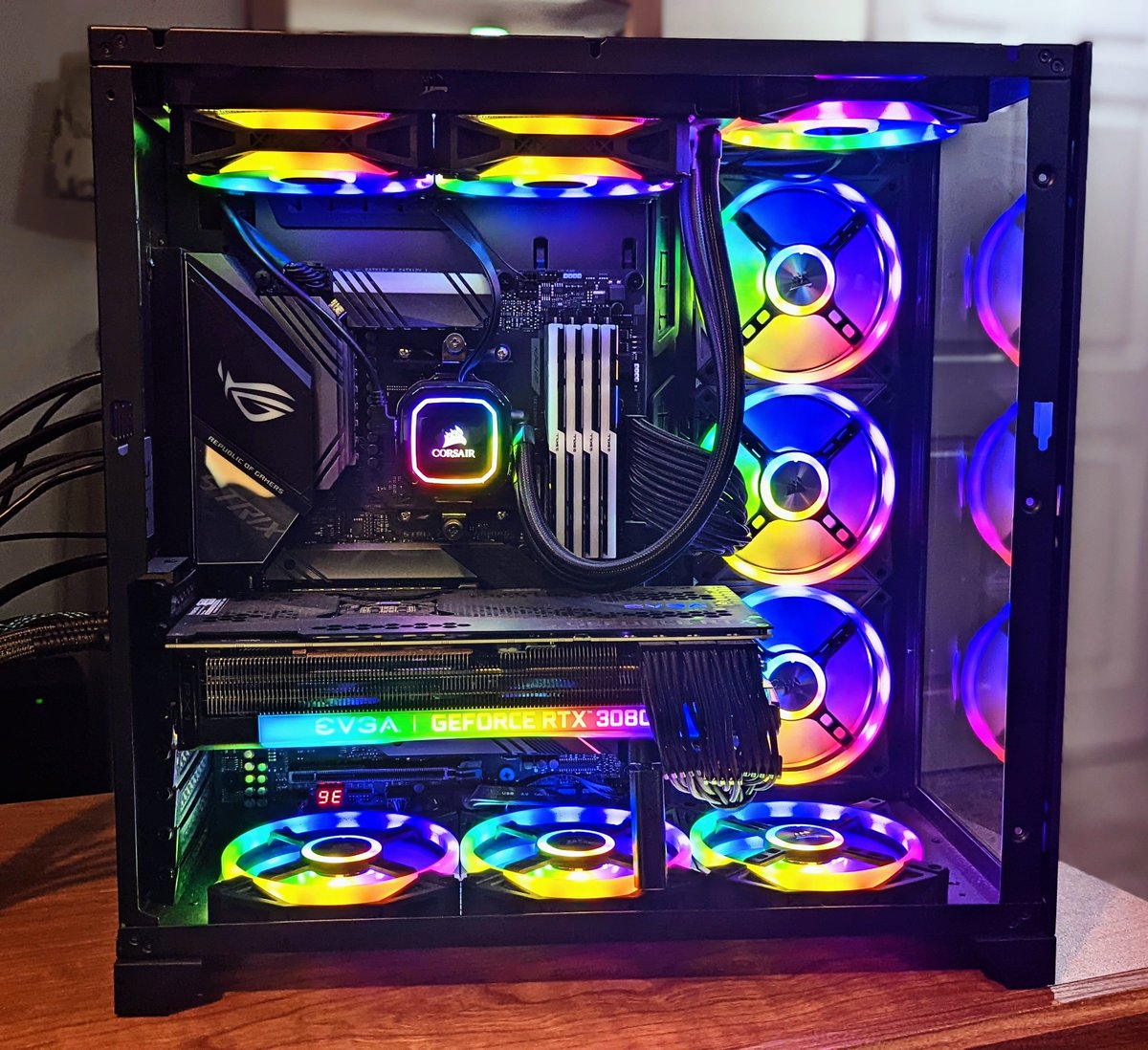 Lian Li Global Pc Builds Don T Get Any Whiter Than This Reverse O11d Evo Build By Paulhardware T Co Np80ml2zef Twitter
