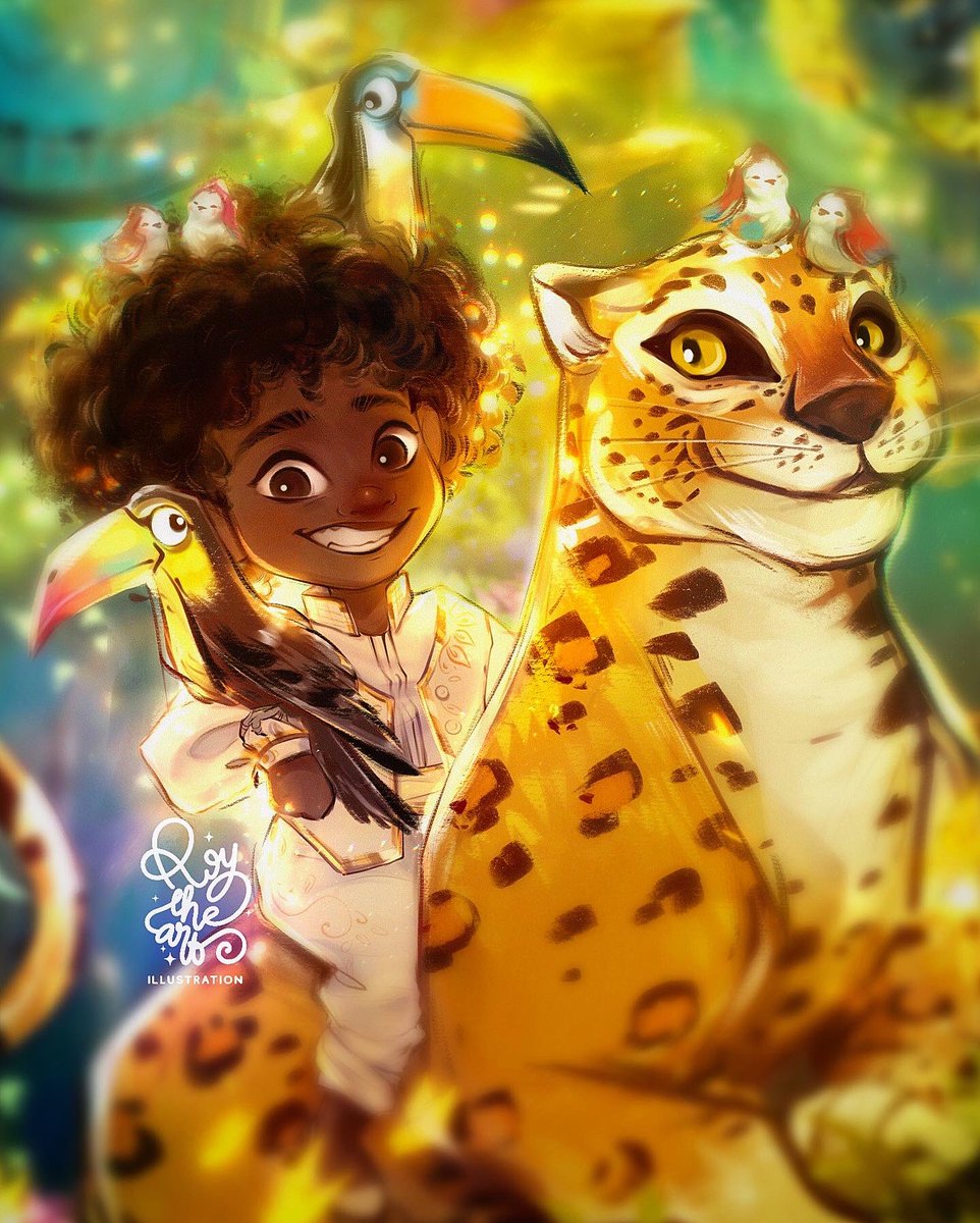 roytheart_'s tweet photo. Antonio, the youngest son of Pepa and Felix, is the next character of the series. This is also one of the challenges that I want to try, as I do not draw children or animals either. 
How do you think?😁
#antoniomadrigal #MadrigalFamily #Encanto https://t.co/OdgKAwhYz7