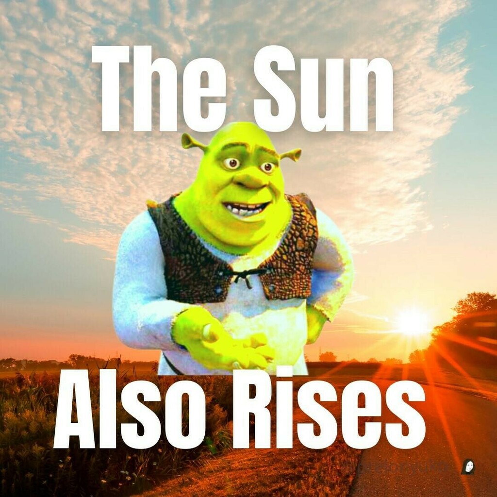 Daily Inspirational Shrek Meme on X: Follow @prelonyuko for fresh original  Shrek content💚🙏🏻  / X