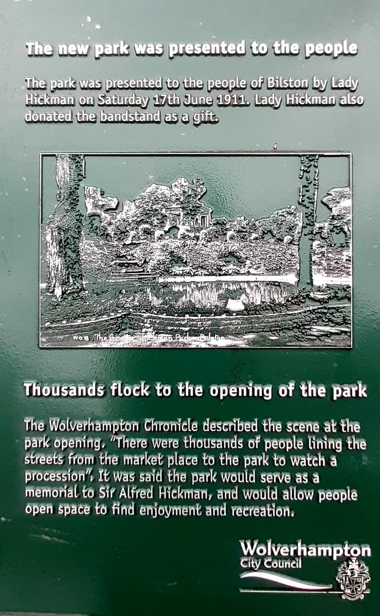 JoolsFarrell's tweet photo. These display signs in our park show the history behind our community park -  my happy place 😀 @wolvesparkies @WolvesArchives @DiscoverBilston 
@chastownley
@WV_Dawn https://t.co/6HrEKYCTyq