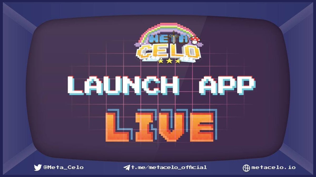A Beginner’s Guide To Participate In MetaCelo World

👉 Read here: metacelo.medium.com/a-beginners-gu…

— Official Links — 
🌐 Website: metacelo.io
📢 Channel: t.me/metacelo_ann
🌺 Discord: discord.gg/WhBhPU77ug
📚 Docs: docs.metacelo.io