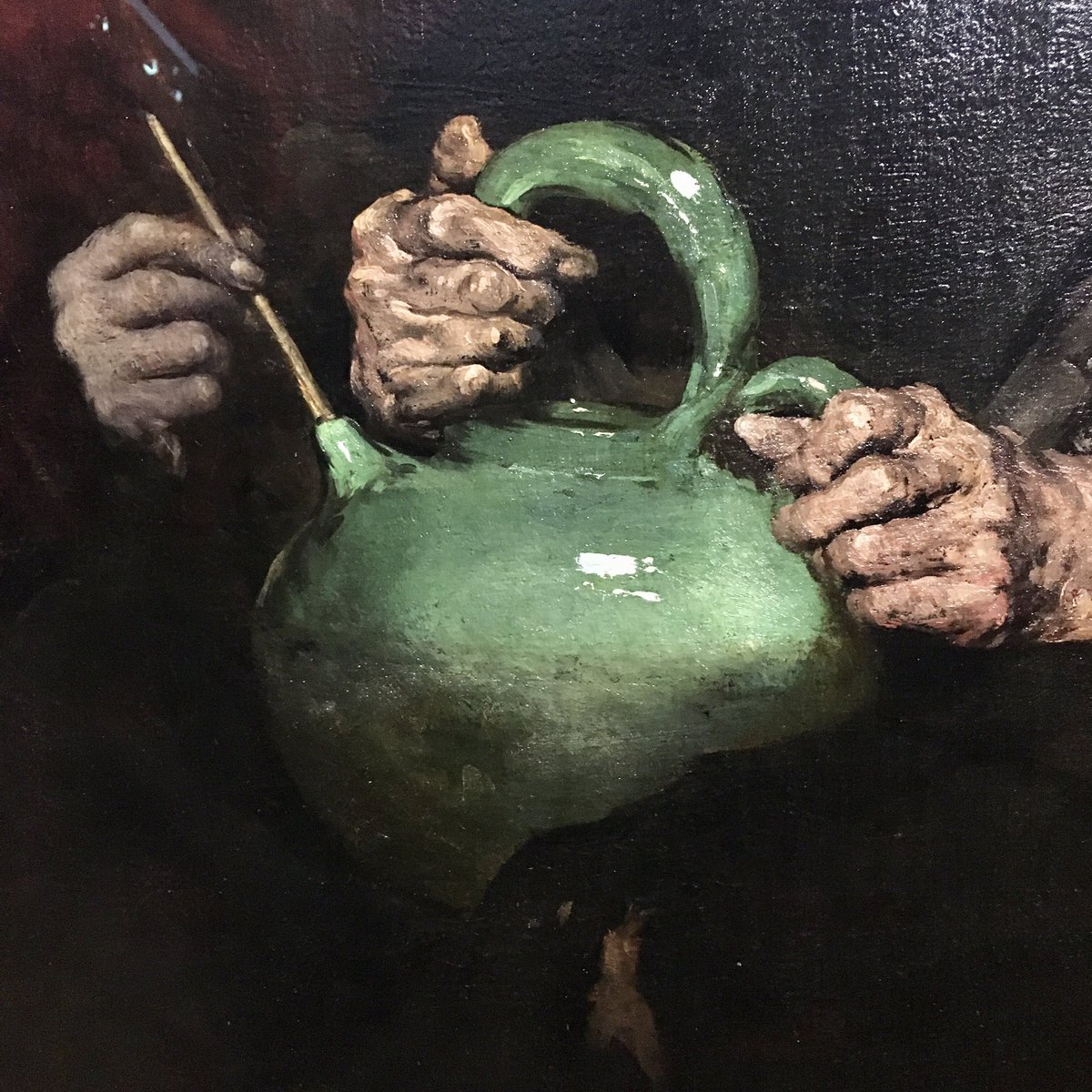 Guiguiii94's tweet photo. Après le @MuseeAugustins de Toulouse cet automne, la passionnante rétrospective #ThéoduleRibot (1823-91) poursuit son chemin aux @museesmarseille. Un peintre singulier, fasciné par Chardin et Ribera, à découvrir au Palais Longchamp jusqu’au 15 mai !

#TeamMains https://t.co/6xOzlr7qRF