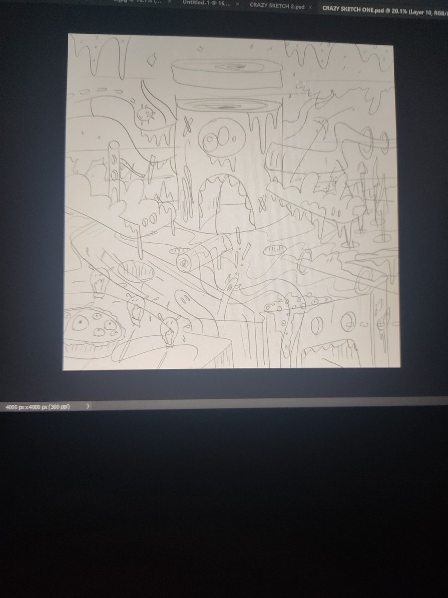 Here is a sketch I made a while back... Going to go and actually try and finish it today... Watch this space.. have a blessed Sunday everyone #nft gang