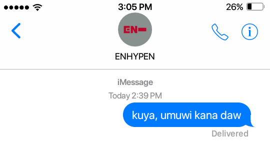nrkicons's tweet photo. How enhypen members would respond to "kuya, umuwi kana daw" them as your kuya.

A thread: https://t.co/IoY7xvmPmT