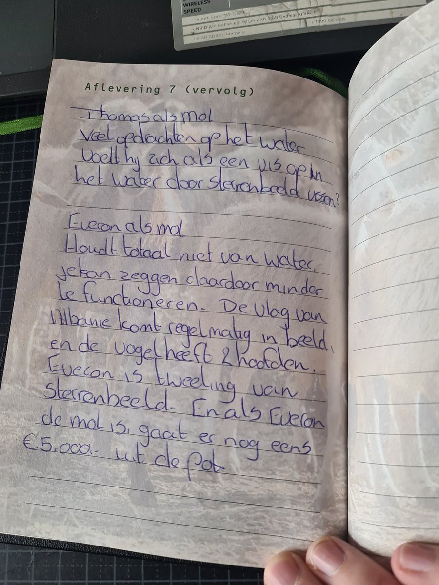 2 Theorien die waarschijnlijks nergens op slaan, maar vond ze wel goed bedacht van me zelf!! #widm