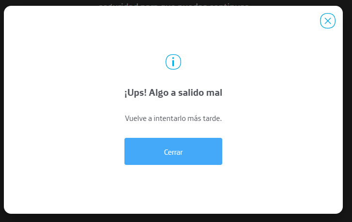 ivan_gb's tweet photo. Hola @AyudaMovistarCL @MovistarChile, llevo semanas con este error al tratar de registrarme en Movistar TV. No es problema de ingresar el código que envían, no es navegador, no es mi computador. Ayuda por favor. https://t.co/S4m6ISpTXs