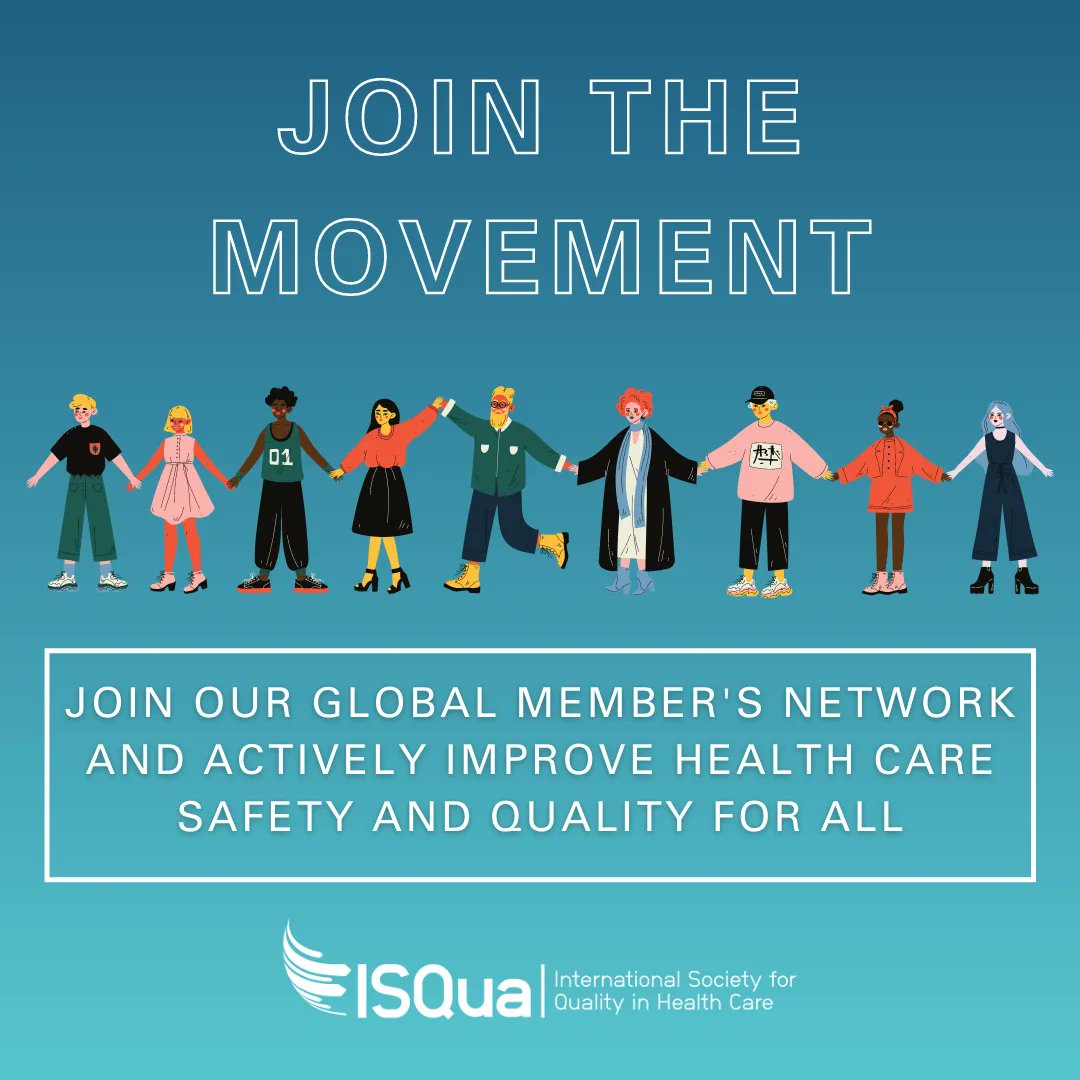 ISQua's tweet photo. 📣 ALL ISQUA MEMBERS!
Let's raise awareness about #patientsafety with the #ISQuaCommunity in 2022! 🖐🏽 👫
When you refer a friend to ISQua, you will receive 10% off your next renewal.
The discount is automatically applied when your referral joins!
https://t.co/a79nQRWzEa https://t.co/WHfQAvyMtC
